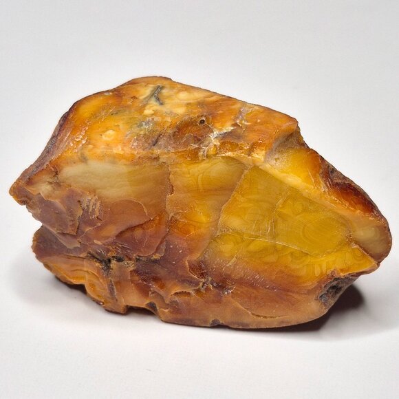 Raw Baltic Amber 62g 71x41x37mm Natural Rough, Honey amber - Picture 1 of 9